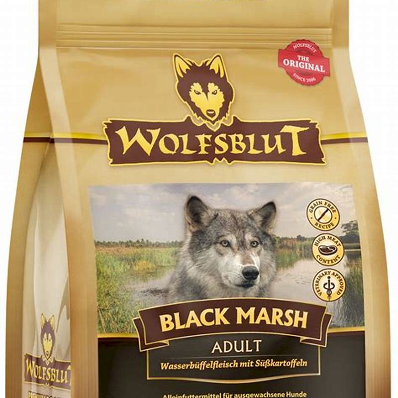 Wolfsblut Adult Black Marsh Trockenfutter 500 g - vedere frontală