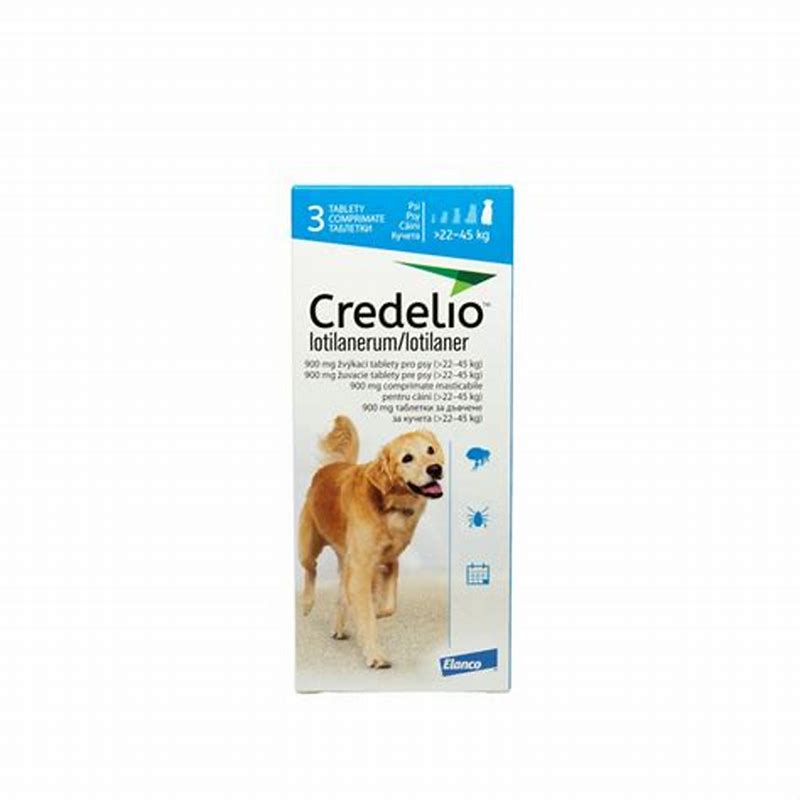 CREDELIO 900 mg caini 22 - 45 kg - vedere frontală