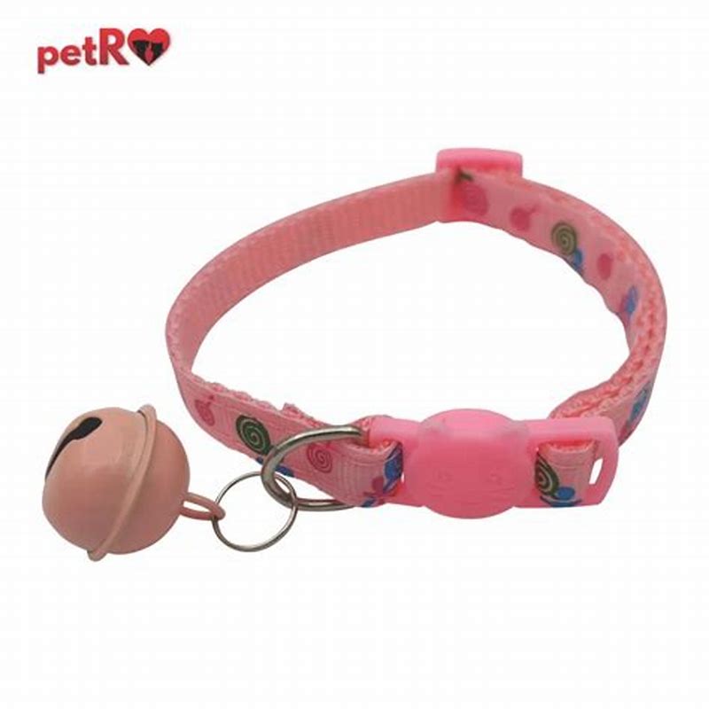 Cheerhunting zgarda pentru pisici model roz satin cu funda - detalii ambalaj
