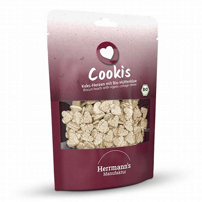 Hermann's Manufaktur Cookis BIO recompense cu branza de casa 100 g - imagine produs