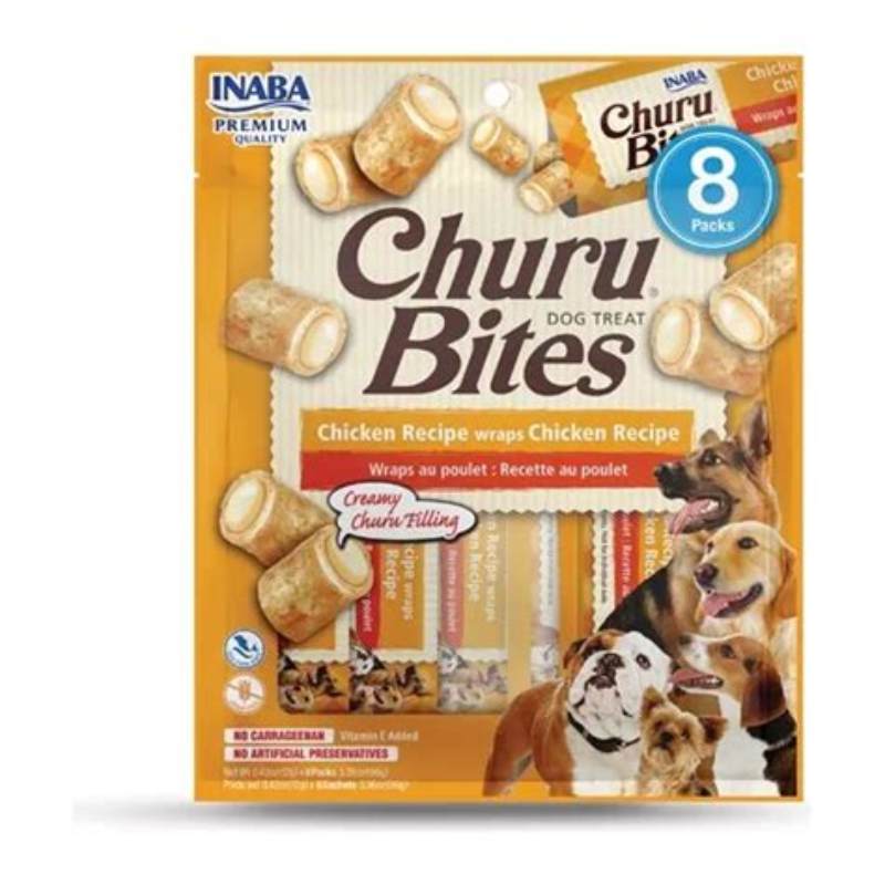 Churu Dog Bites Chicken Recipe 12 Gr X 8 - imagine produs