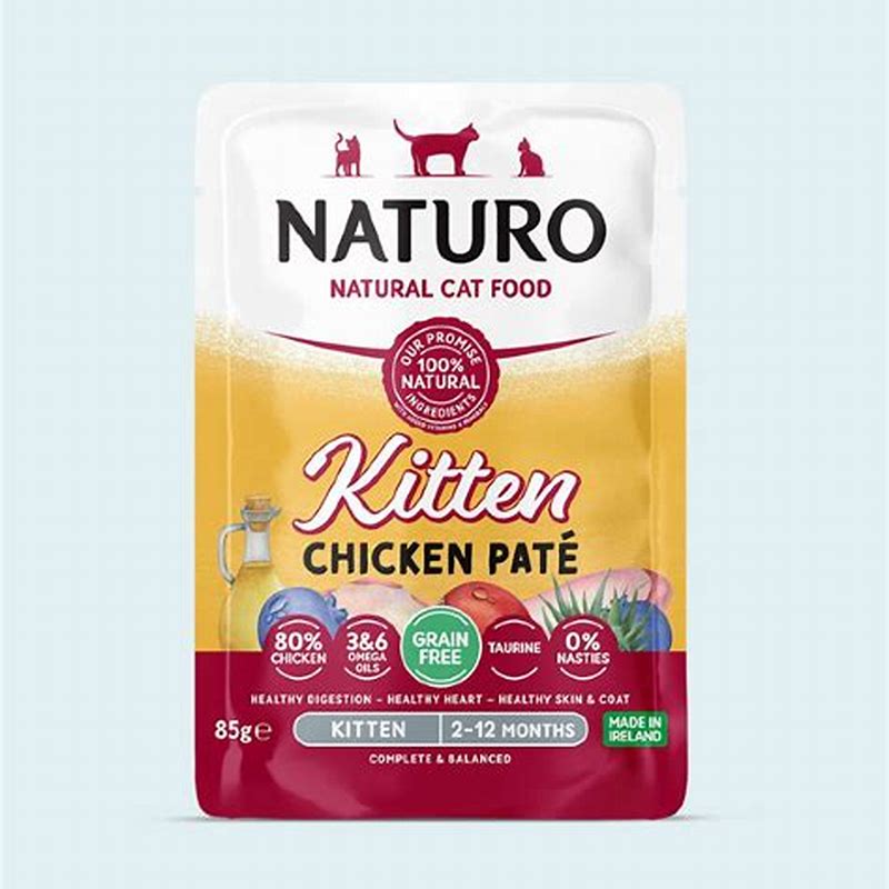 NATURO KITTEN hrana umeda pentru pisici 85 g - imagine produs