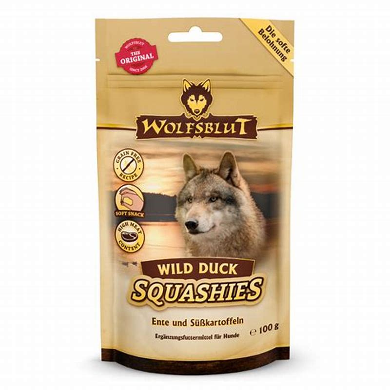 Wolfsblut Squashies Wild Duck 100 g - imagine produs