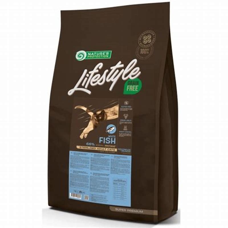 Nature's Protection Lifestyle sterilizat white fish hrana uscata pentru pisici 7 kg - imagine produs