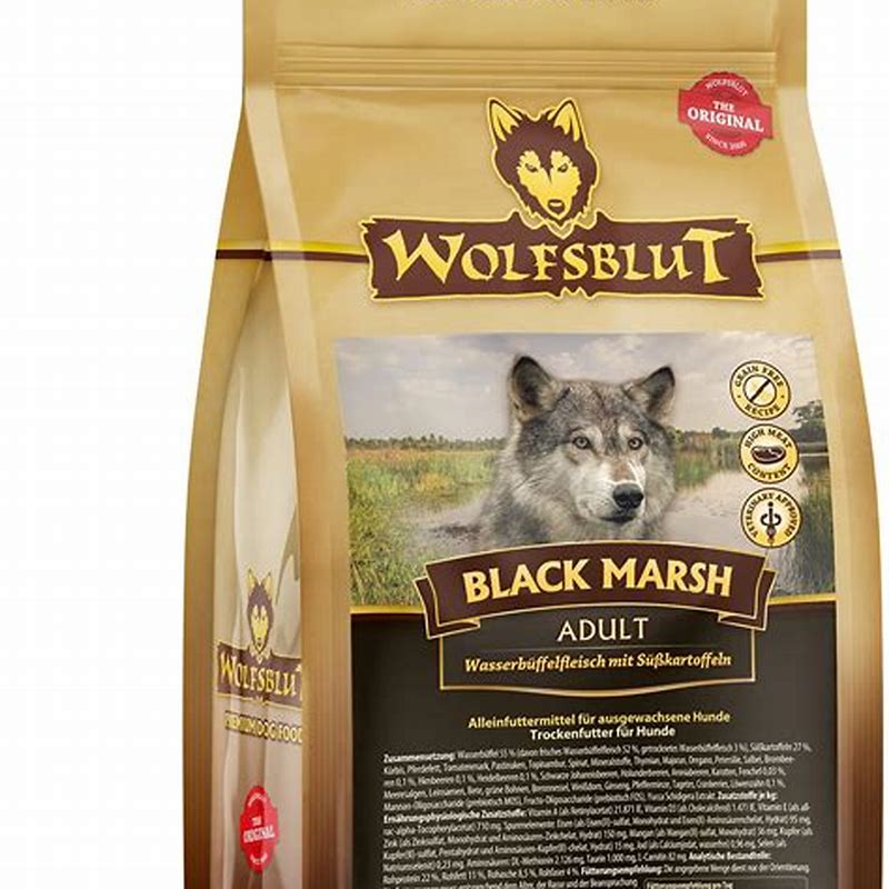 Wolfsblut Adult Black Marsh Trockenfutter 500 g - imagine produs