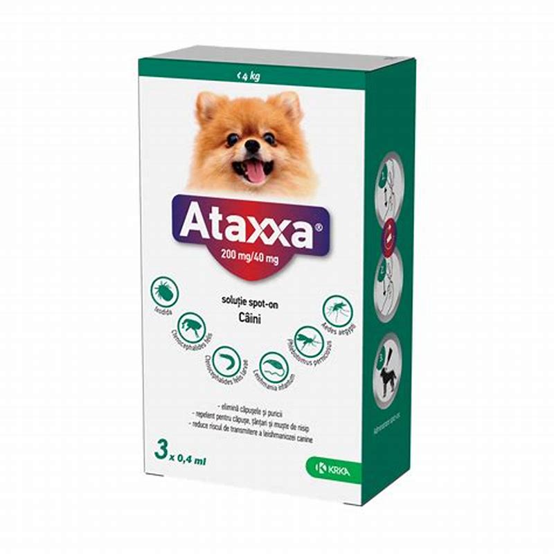 Ataxxa 40 (0-4kg) x 3 pipete - imagine produs