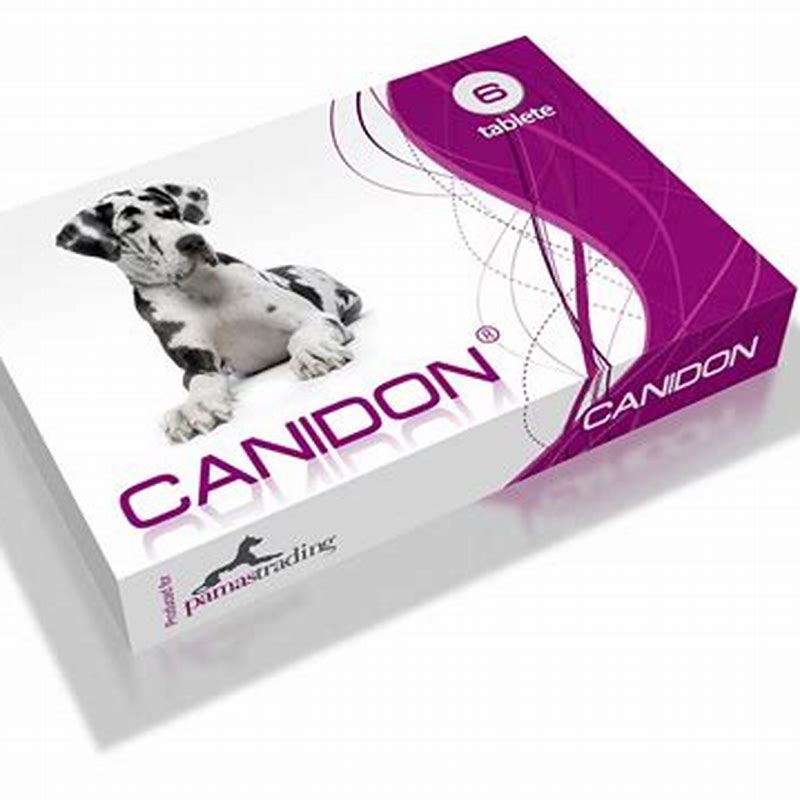 Canidon 1 tableta - detalii ambalaj