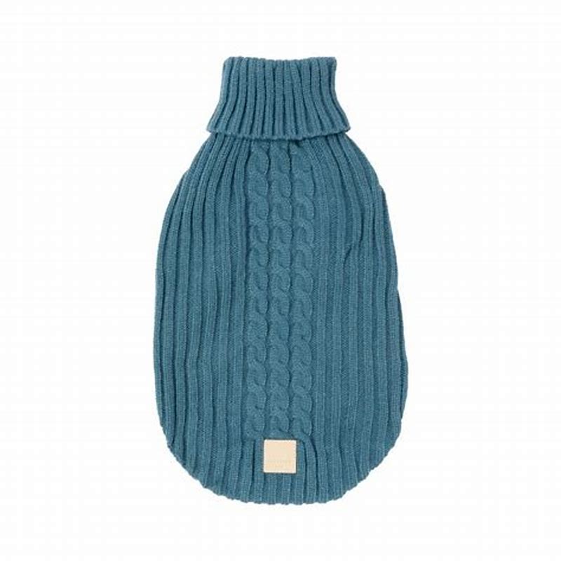FuzzYard Life Knitted Sweater - French Blue 1 - imagine produs