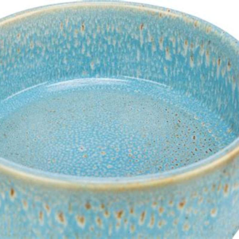 Castron ceramic monogram albastru dessert sky - imagine produs