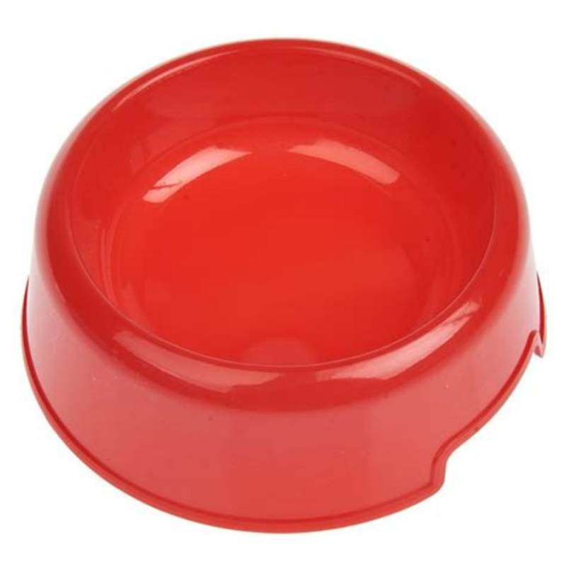 Castron pentru caini lacomi Star Red L - vedere frontală
