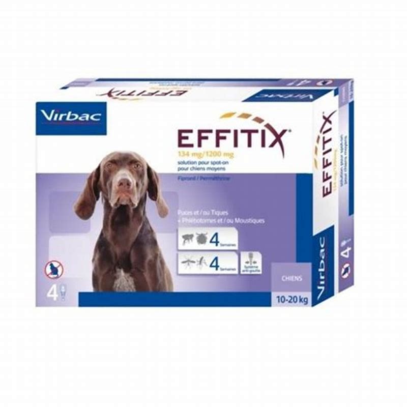 Effitix M (10-20kg) x 4 pip - detalii ambalaj