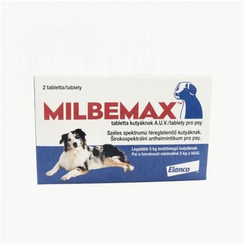 Milbemax 12,5/125mg dogs x 2 tab - detalii ambalaj