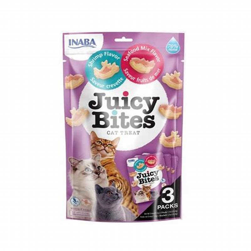 Churu Juicy Bites Seafood&Shrimp Mix - detalii ambalaj