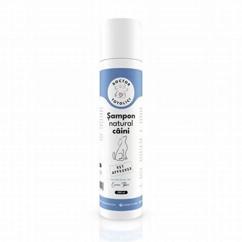 Șampon natural câini Doctor Totolici, 250 ml - vedere frontală