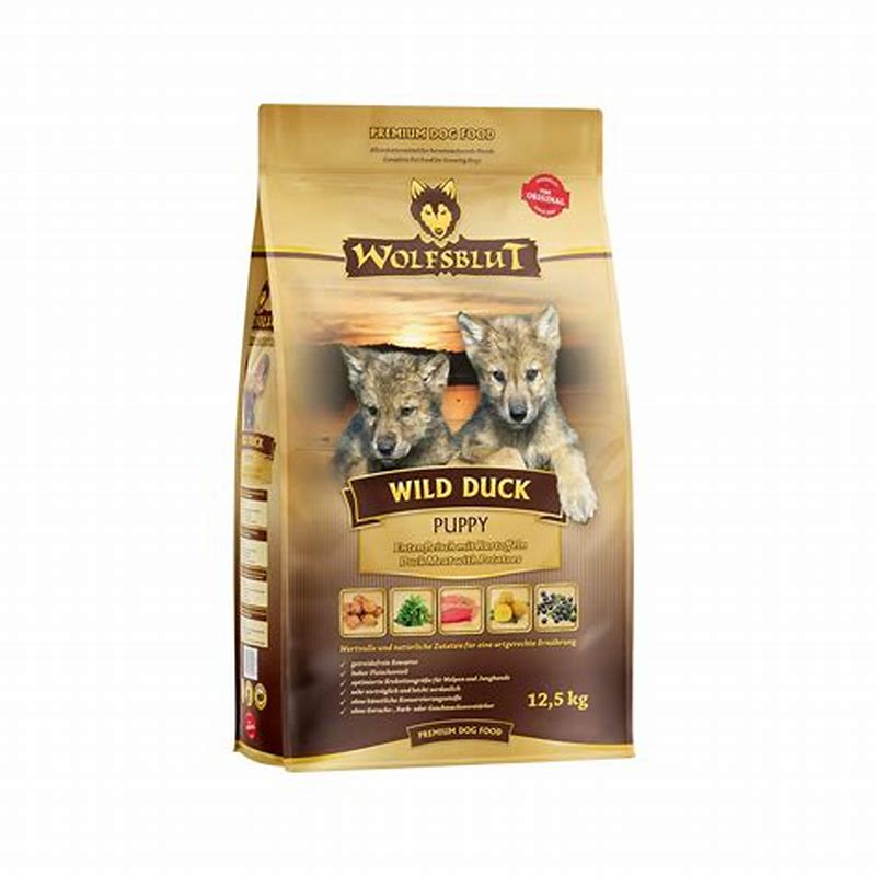 Wolfsblut Puppy Wild Duck&Turkey hrana umeda pentru caini 200 g - imagine produs