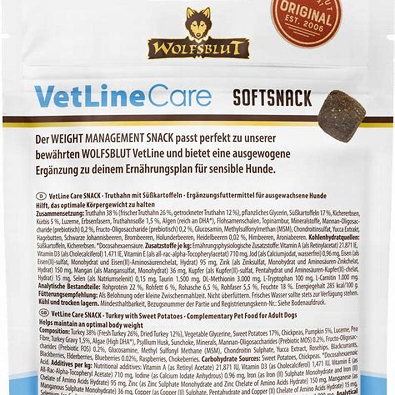 Wolfsblut VetLine Care Weight Management 100 g - detalii ambalaj