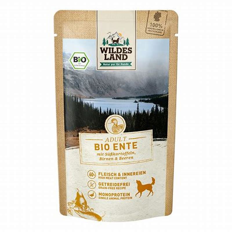 Wildes Land Hrana umeda pentru caini BIO cu vita 125g - imagine produs