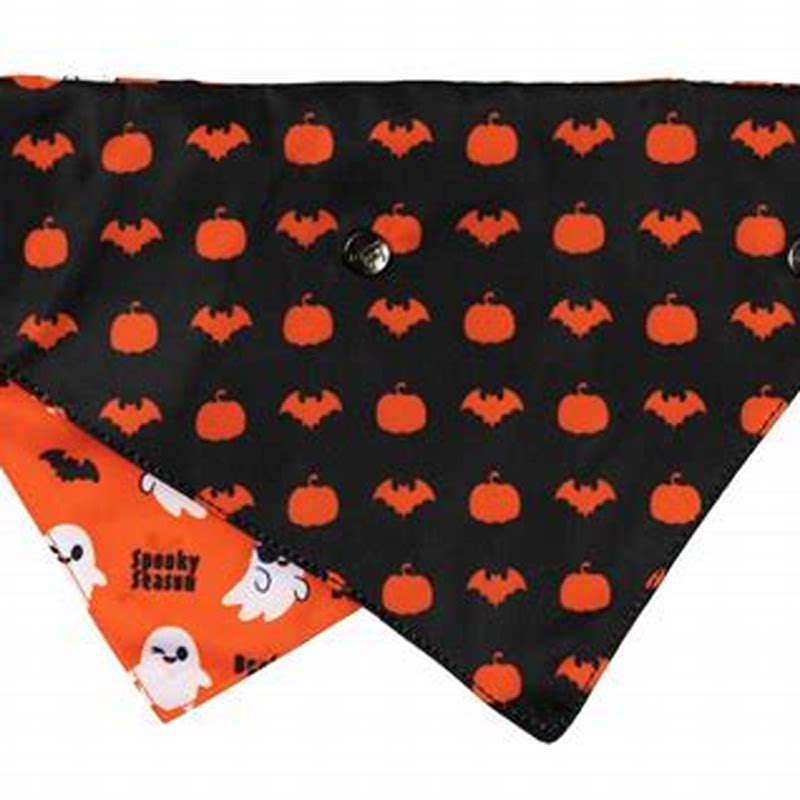 FuzzYard Halloween Bandana - Spooky Ghost M/L - imagine produs