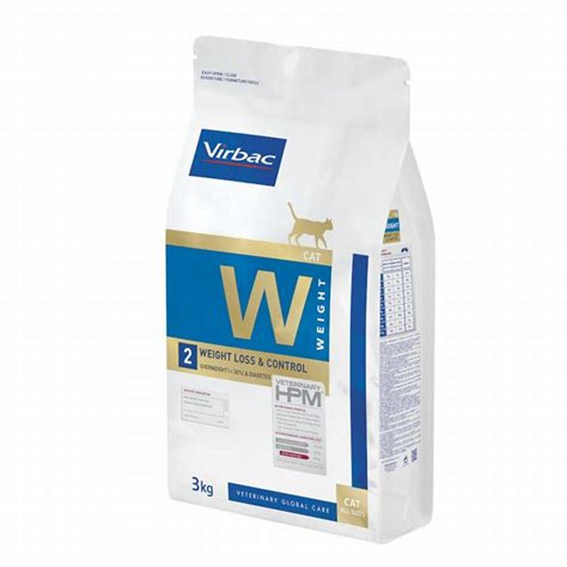Virbac HPM W2 Weight Loss Control pisici 1.5kg - vedere frontală