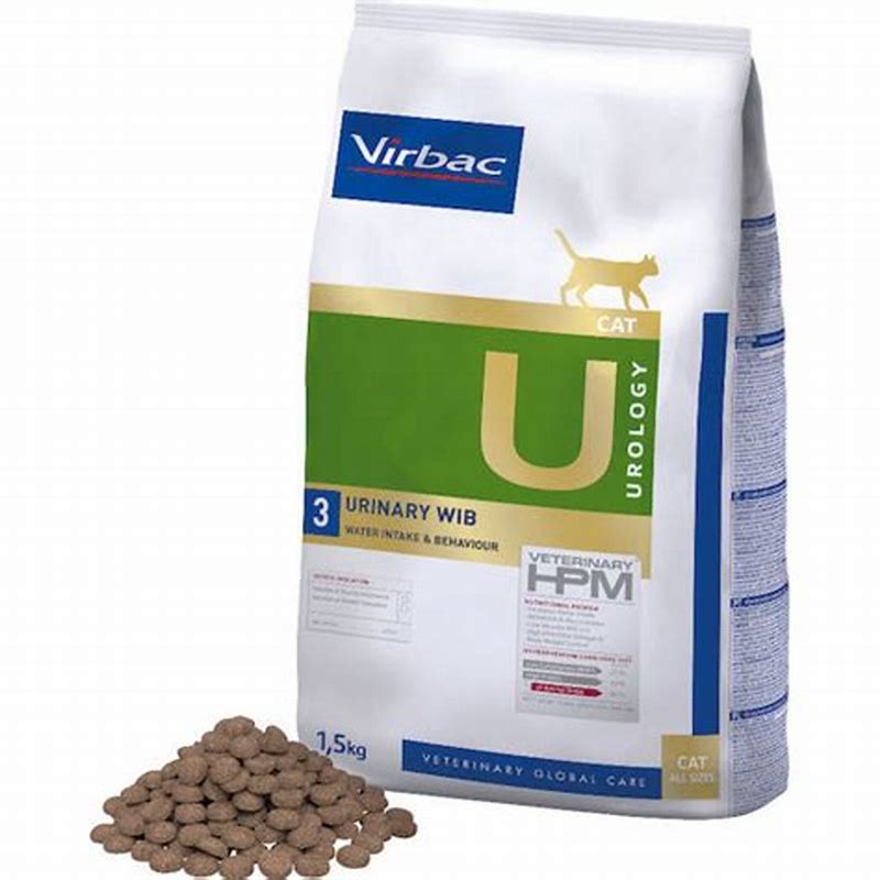 Virbac HPM U3 Urology Urinary WIB pisici 1.5 KG - imagine produs