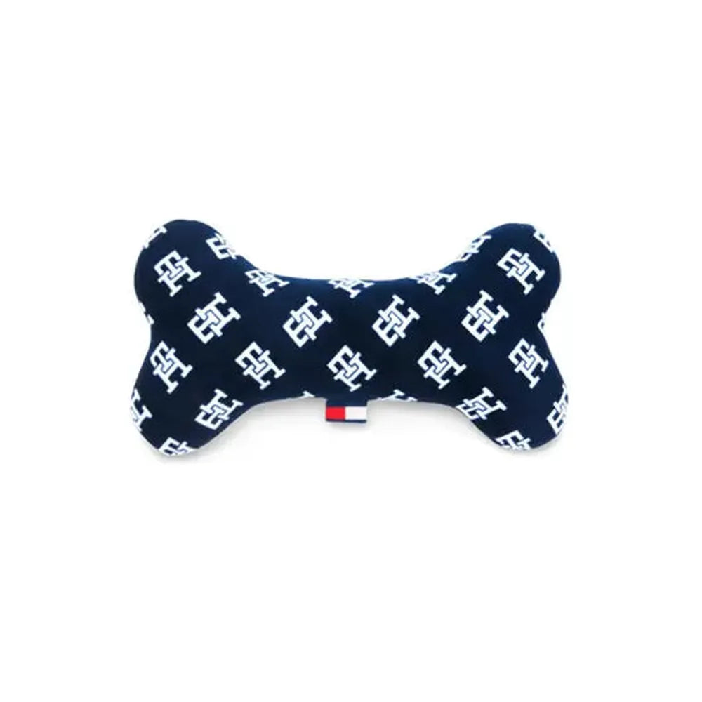 Tommy Hilfiger Jucărie Câini Os Monogram Navy, Durabilă