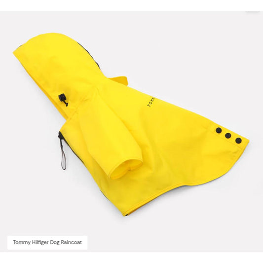 Tommy Hilfiger Pelerină de Ploaie XS, Galben, Câini/Pisici, Impermeabilă, Talie Mică/Căței