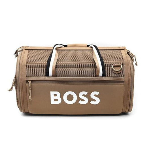 BOSS Geantă de Voiaj Câini, Până la 7kg, Pliabilă, Pat Portabil Integrat
