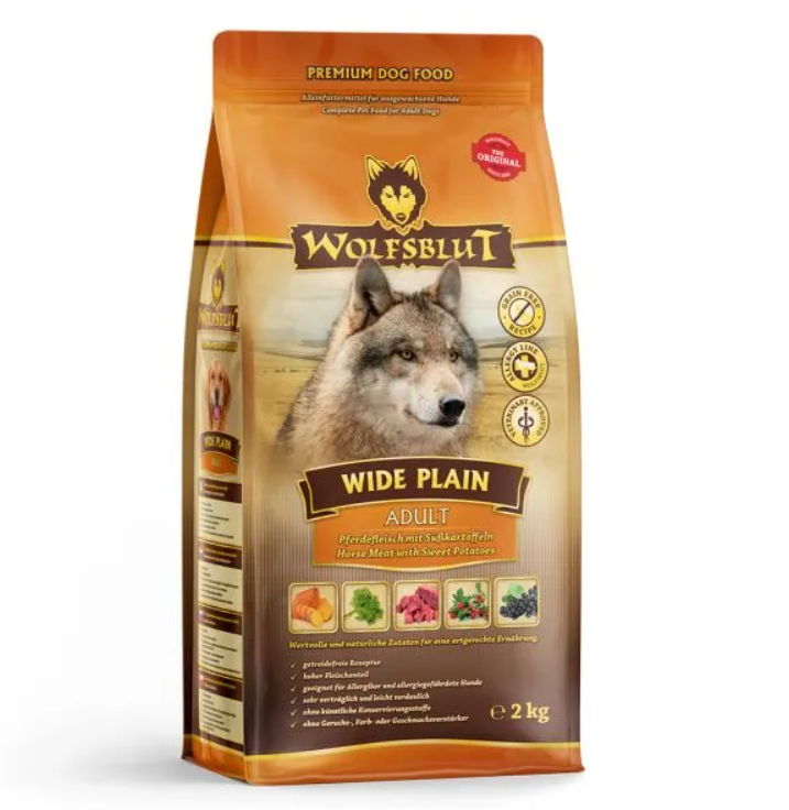 Wolfsblut Wide Plain cal 12.5 kg