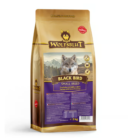 Wolfsblut Black Bird hrana uscata pentru caini de talie mica cu curcan 2kg